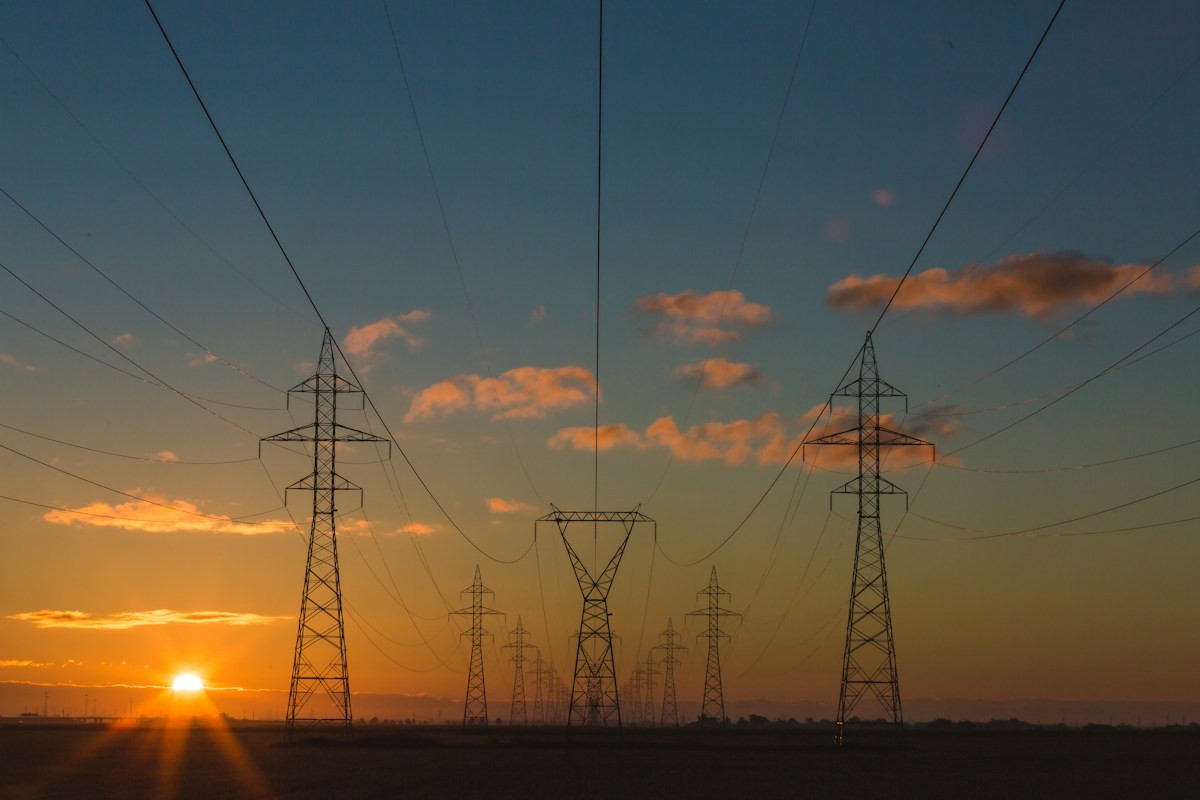 High-voltage electrical substation